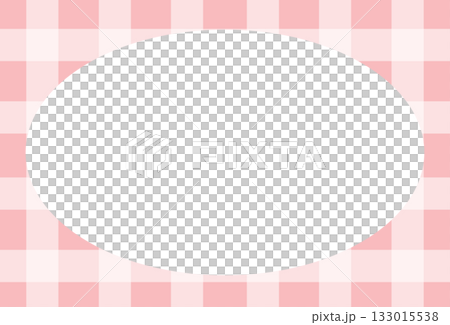 Rectangle frame with pink plaid pattern for school name tag, print, decoration, polaroid photo, ad template, social media post, poster, book cover design, notepad, sticky note, memo, banners Rectangle frame with pink plaid pattern for school name tag, print, decoration, polaroid photo, ad template, social media post, poster, book cover design, notepad, sticky note, memo, banners 133015538