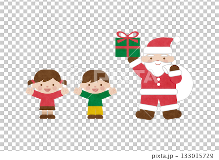 聖誕老人和孩子們 聖誕老人和孩子們 133015729