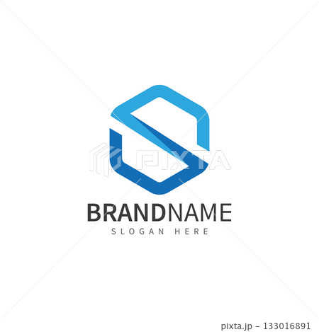s letter logo s blue logo template vector illustration icon s letter logo s blue logo template vector illustration icon 133016891