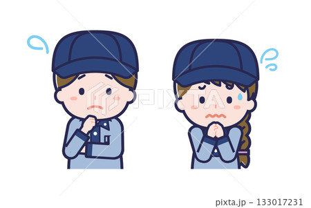 郵便配達員／2人組／男女 05 133017231