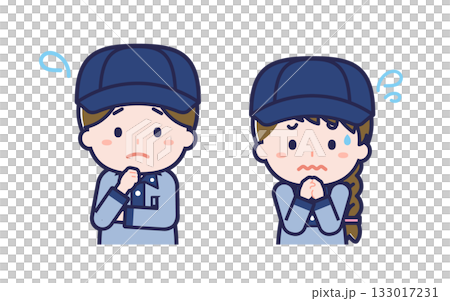 郵便配達員／2人組／男女 05 133017231