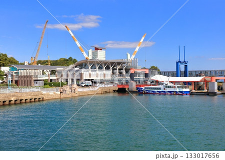 【長崎県】晴天の島原港ターミナル（熊本フェリー乗り場） 133017656
