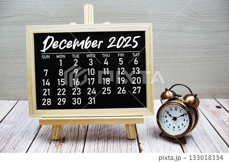 December 2025 annual monthly desk calendar for planning and management December 2025 annual monthly desk calendar for planning and management 133018334