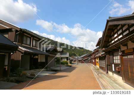 熊川宿　宿場町　若狭鯖街道熊川宿　鯖街道　若狭　福井県若狭町熊川　福井県三方上中郡　旧鯖街道　 133019183