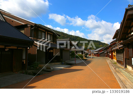 熊川宿　宿場町　若狭鯖街道熊川宿　鯖街道　若狭　福井県若狭町熊川　福井県三方上中郡　旧鯖街道　 133019186
