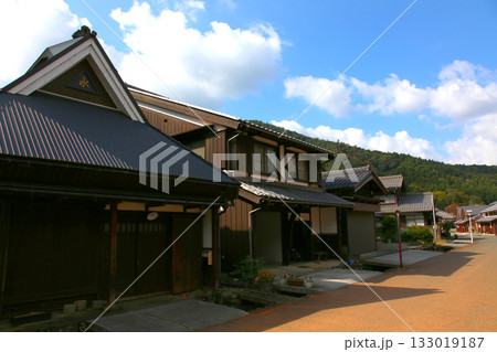 熊川宿　宿場町　若狭鯖街道熊川宿　鯖街道　若狭　福井県若狭町熊川　福井県三方上中郡　旧鯖街道　 133019187