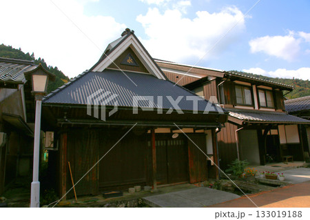 熊川宿　宿場町　若狭鯖街道熊川宿　鯖街道　若狭　福井県若狭町熊川　福井県三方上中郡　旧鯖街道　 133019188