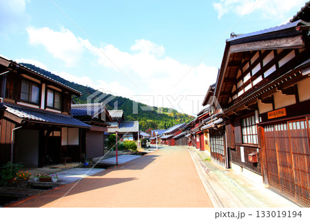 熊川宿　宿場町　若狭鯖街道熊川宿　鯖街道　若狭　福井県若狭町熊川　福井県三方上中郡　旧鯖街道　 133019194