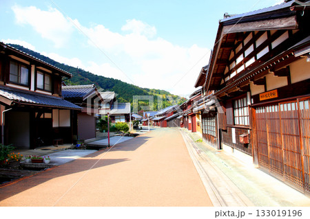 熊川宿　宿場町　若狭鯖街道熊川宿　鯖街道　若狭　福井県若狭町熊川　福井県三方上中郡　旧鯖街道　 133019196
