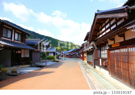 熊川宿　宿場町　若狭鯖街道熊川宿　鯖街道　若狭　福井県若狭町熊川　福井県三方上中郡　旧鯖街道　 133019197