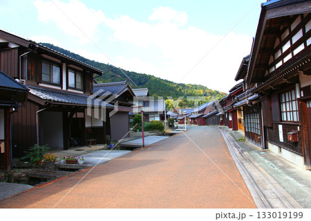 熊川宿　宿場町　若狭鯖街道熊川宿　鯖街道　若狭　福井県若狭町熊川　福井県三方上中郡　旧鯖街道　 133019199