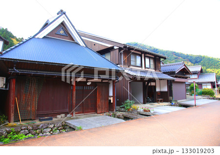 熊川宿　宿場町　若狭鯖街道熊川宿　鯖街道　若狭　福井県若狭町熊川　福井県三方上中郡　旧鯖街道　 133019203
