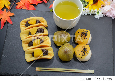 食欲の秋を緑茶でいただく 食欲の秋を緑茶でいただく 133019769