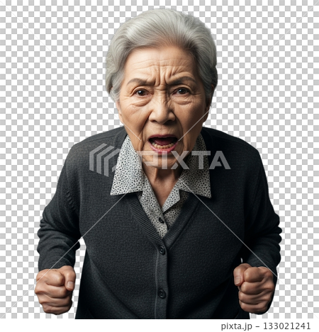 憤怒的老婦人 133021241