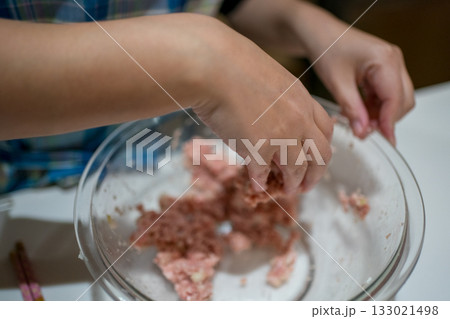 手作りハンバーグ 手作りハンバーグ 133021498