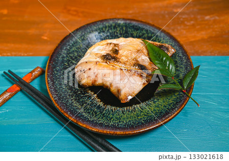 和食　ブリの塩焼き 133021618