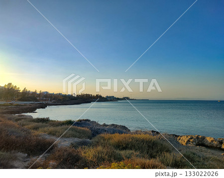 Experience the Serene Coastal View at Dusk for ultimate relaxation and tranquility Experience the Serene Coastal View at Dusk for ultimate relaxation and tranquility 133022026