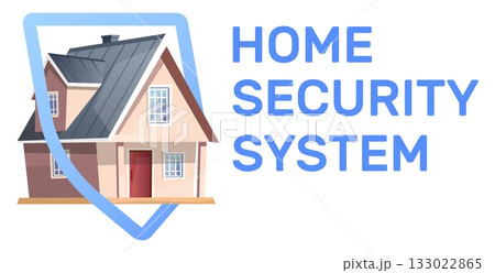 House surrounded by protective shield. Real estate insurance. Residential building protect. Architecture safety. Apartment guard. Vector concept of security system for house protection House surrounded by protective shield. Real estate insurance. Residential building protect. Architecture safety. Apartment guard. Vector concept of security system for house protection 133022865