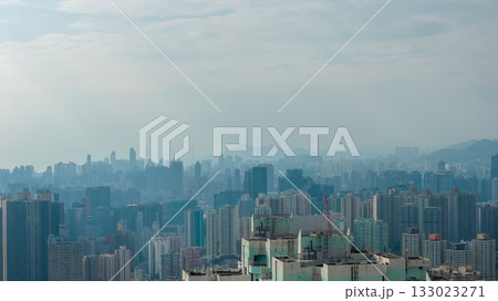 Nov 2 2025 Urban Air Pollution Over City Skyline Hong Kong Nov 2 2025 Urban Air Pollution Over City Skyline Hong Kong 133023271