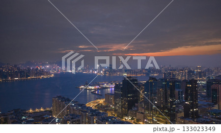 Nov 2 2025 Night View Of Kwun Tong Hong Kong Skyline Nov 2 2025 Night View Of Kwun Tong Hong Kong Skyline 133023349