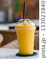 Healthy concept of drink refreshing mango smoothies 133023840