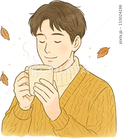 ほのかな感じの薄いラインドローイングイラスト 133024286