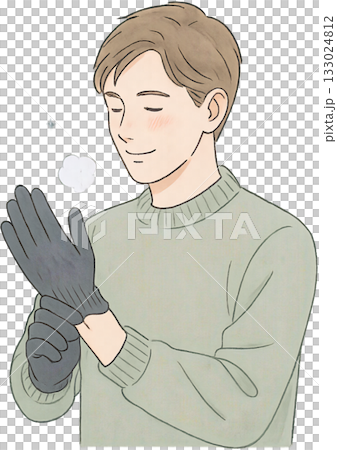 一幅線條柔和的插圖 133024812