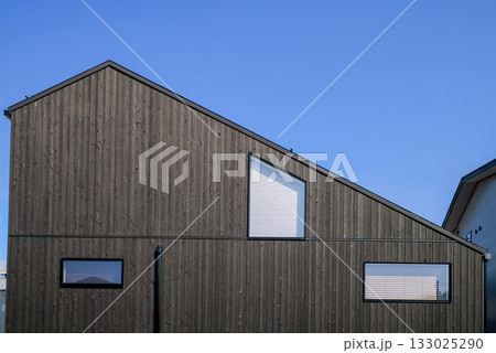 住宅イメージ 新築住宅 焼杉板外壁の家 住宅イメージ 新築住宅 焼杉板外壁の家 133025290