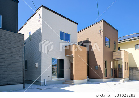 住宅イメージ 新築住宅 軒なしの家 住宅イメージ 新築住宅 軒なしの家 133025293