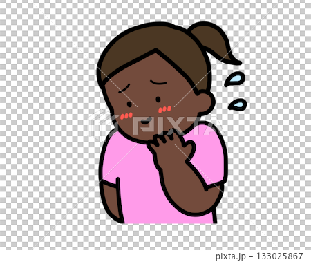 尷尬的黑人女孩 133025867