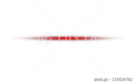 Red light flare on white background 133026782