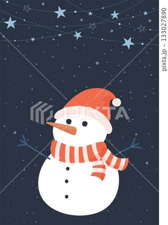 Christmas card design 133027890