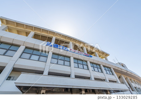 宮城県仙台市　晴天の弘進ゴムアスリートパーク仙台（仙台市陸上競技場） 133029285