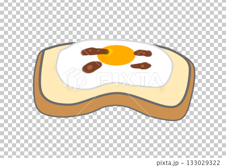 煎蛋麵包_醬油 133029322