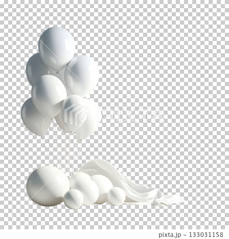 Balloon icon illustration on white background 133031158