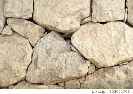古い石垣 133031708