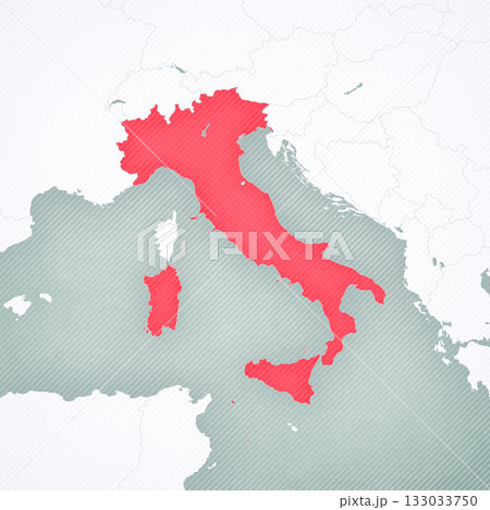Map of Italy 133033750