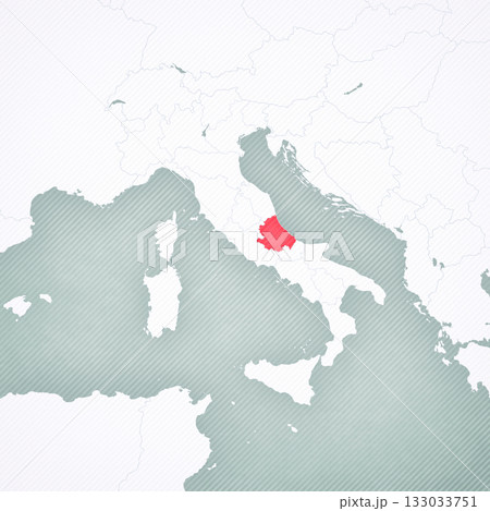 Map of Italy - Abruzzo 133033751