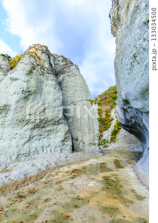 秋の仏ヶ浦　青森県下北郡 133034508