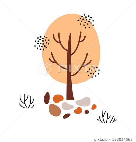 Cute Poster in Scandinavian Style for Kids Room Vector Illustration Cute Poster in Scandinavian Style for Kids Room Vector Illustration 133034563