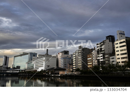大阪市中の島の風景 大阪市中の島の風景 133034704