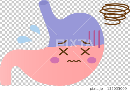 つらそうな胃 つらそうな胃 133035009