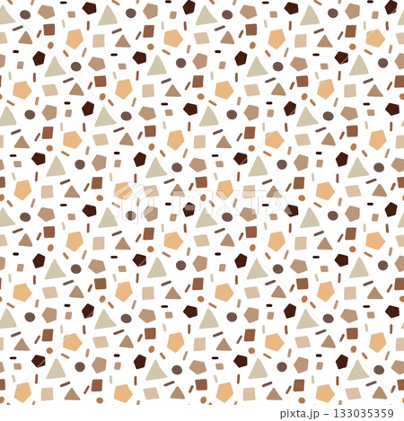 seamless pattern with hand drawn circles 133035359