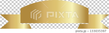 Golden luxury tag and banners, sale, promotion 133035397