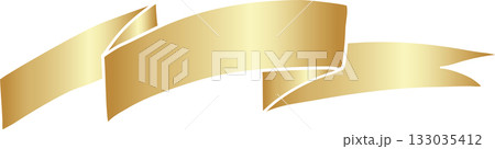 Golden luxury tag and banners, sale, promotion 133035412