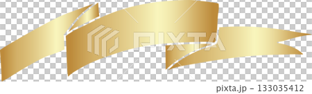 Golden luxury tag and banners, sale, promotion 133035412