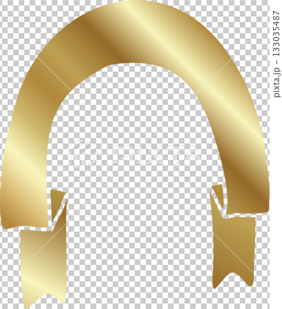 Golden luxury tag and banners, sale, promotion 133035487