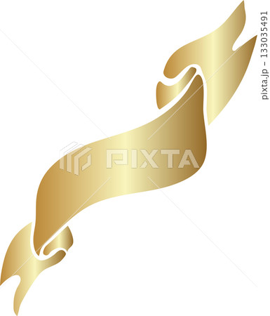 Golden luxury tag and banners, sale, promotion 133035491