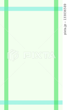 カラフルなリボンのラインのシンプルでかわいいフレーム背景 133036589