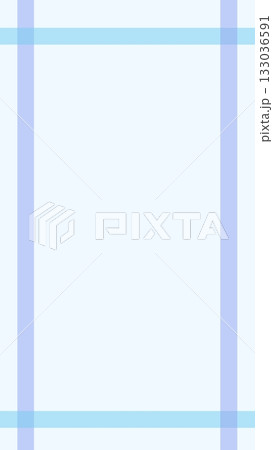 カラフルなリボンのラインのシンプルでかわいいフレーム背景 133036591